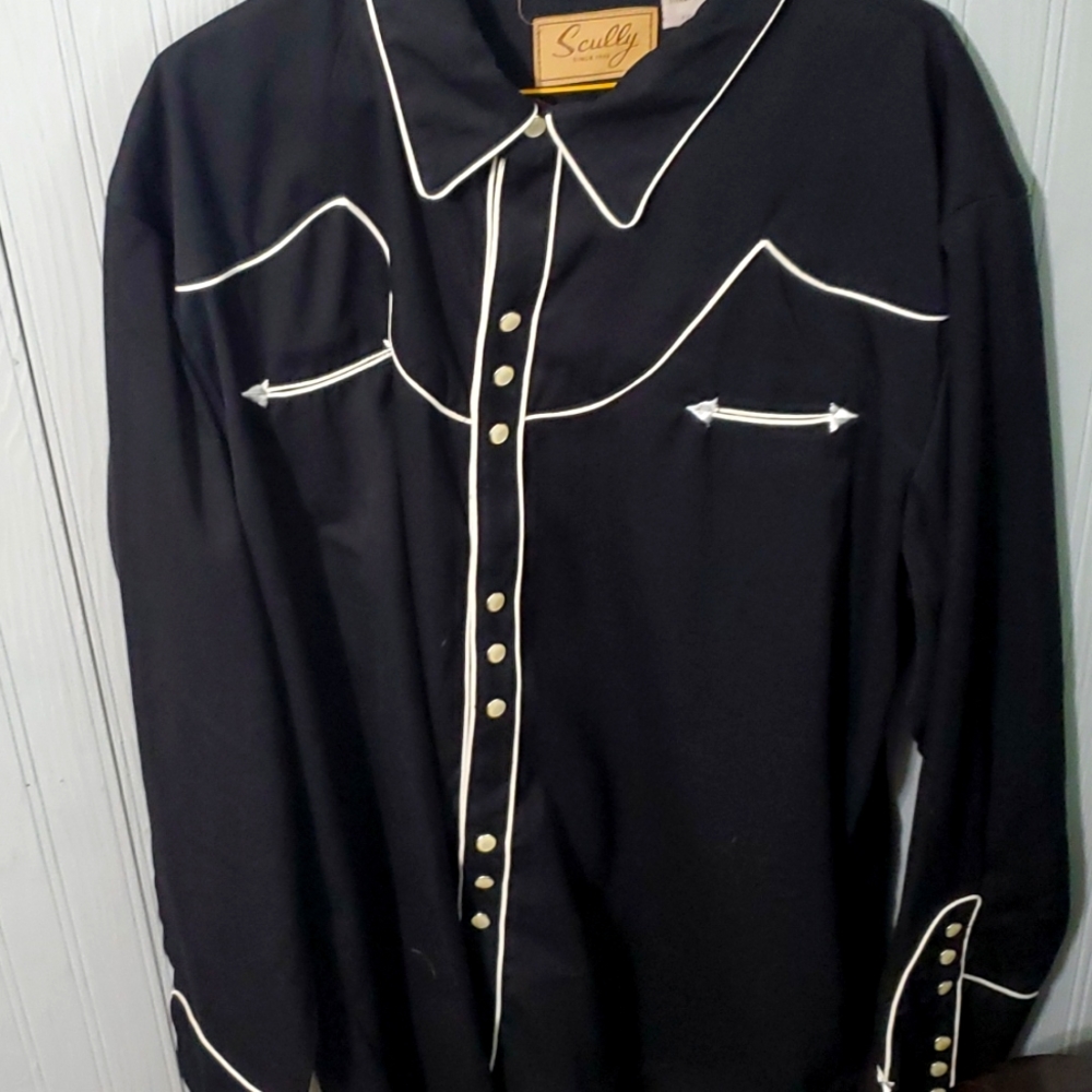 COPY - Scully Vintage Western Snap - Never Worn